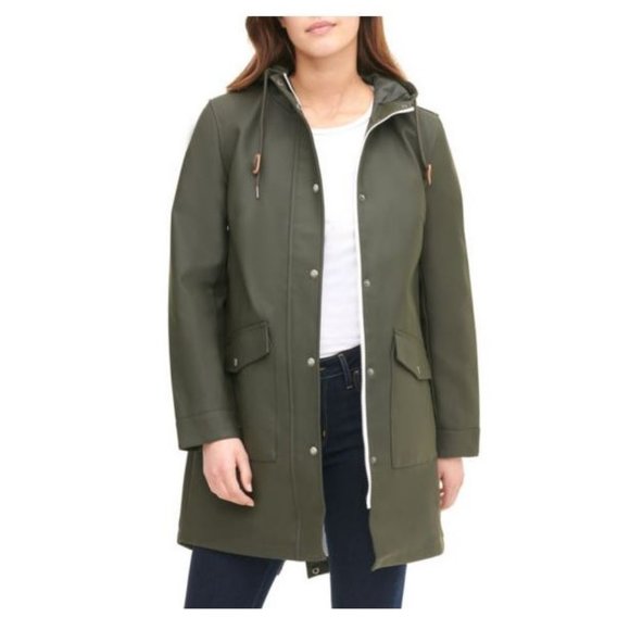 levi's rain jacket lavender